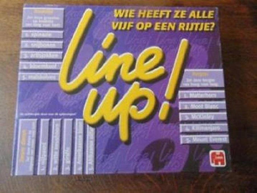 Jumbo Wie heeft ze alle vijf op een rijtje Line Up