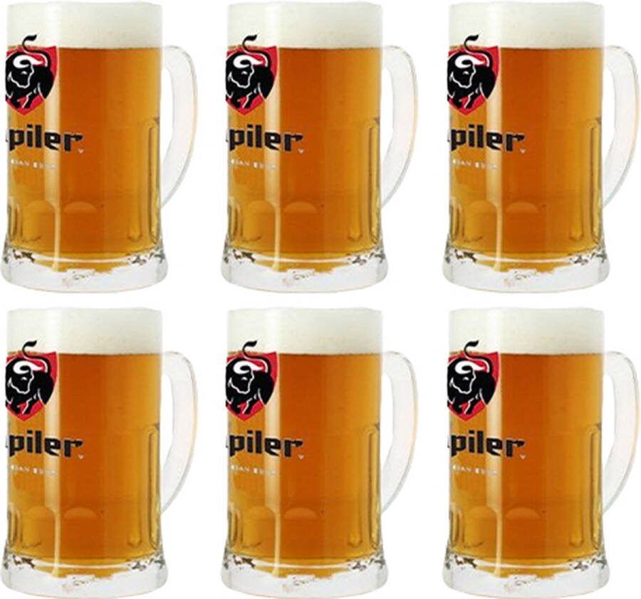 Jupiler Bierpul 500ml 6 stuks