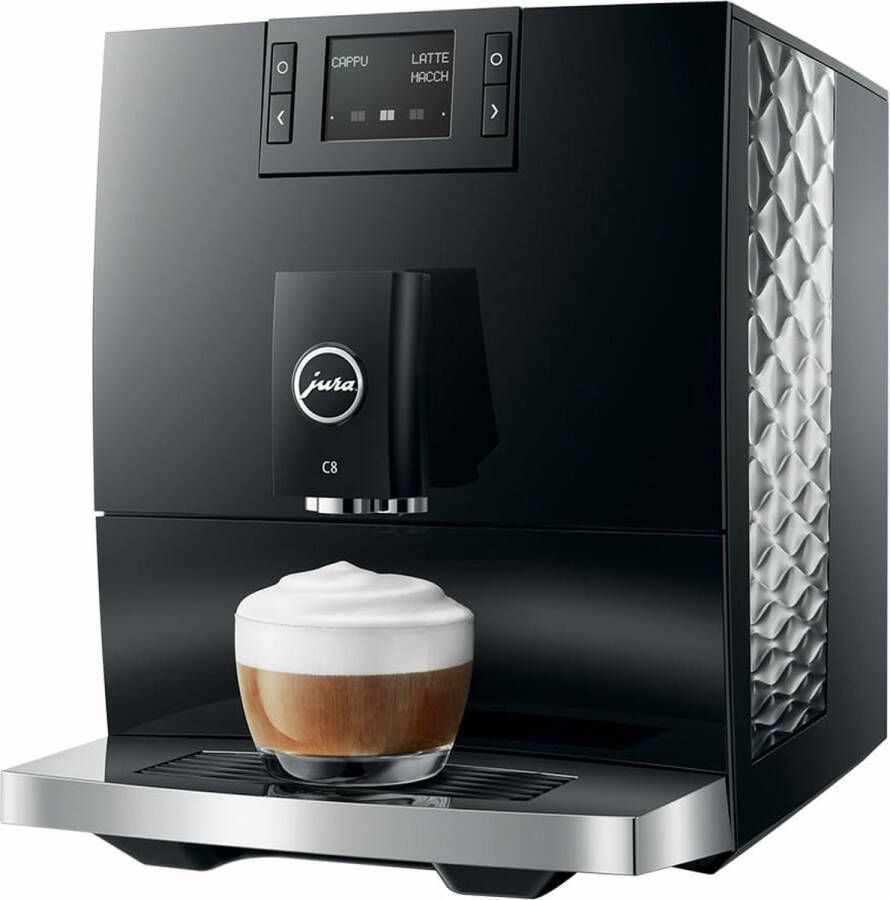 JURA C8 Volautomatische espressomachine Piano Black EA