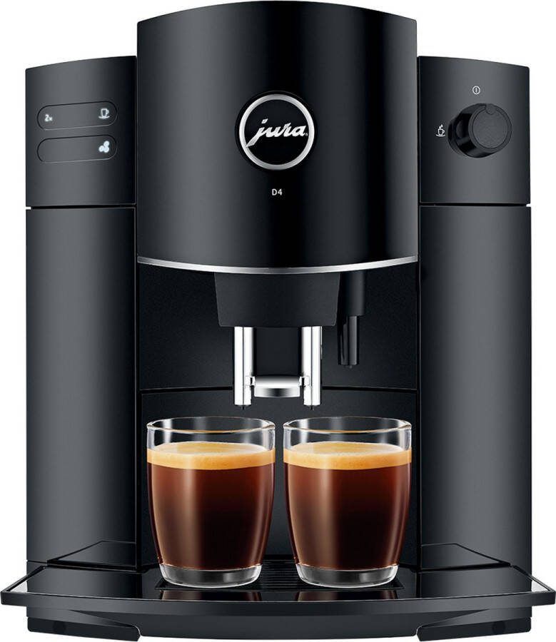 JURA D4 Volautomatische espressomachine Piano Black