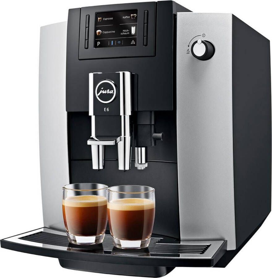 JURA E6 Espressomachine Platina