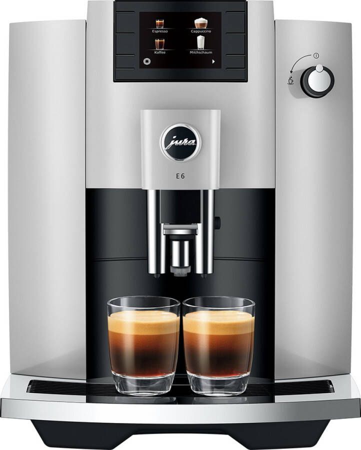 JURA E6 Platina (EC) Model 2022 volautomatische espressomachine