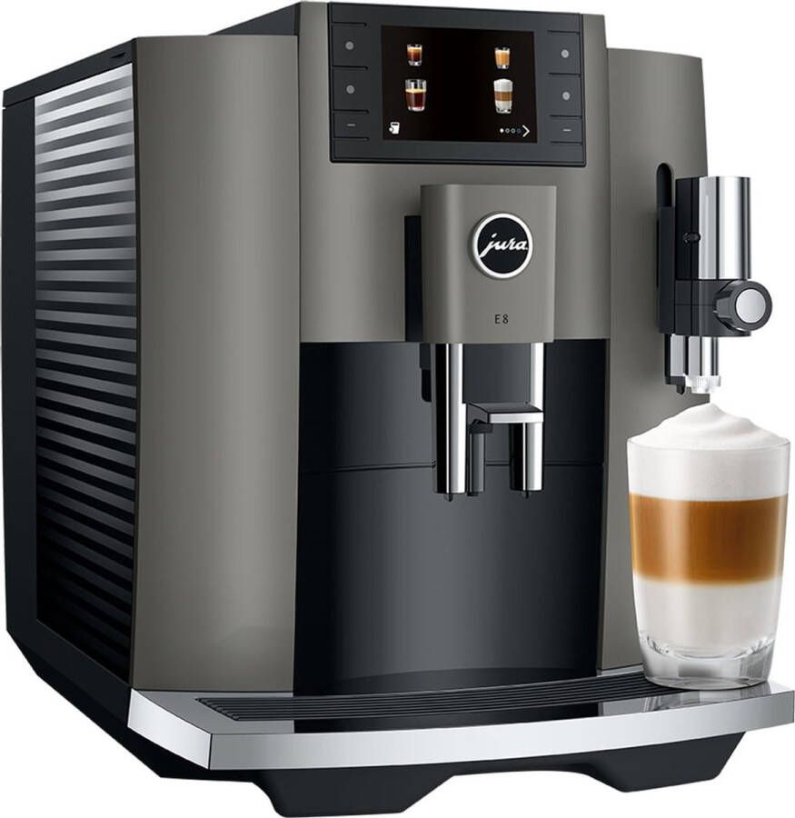 JURA E8 Volautomatische espressomachine Dark Inox EC - Foto 2