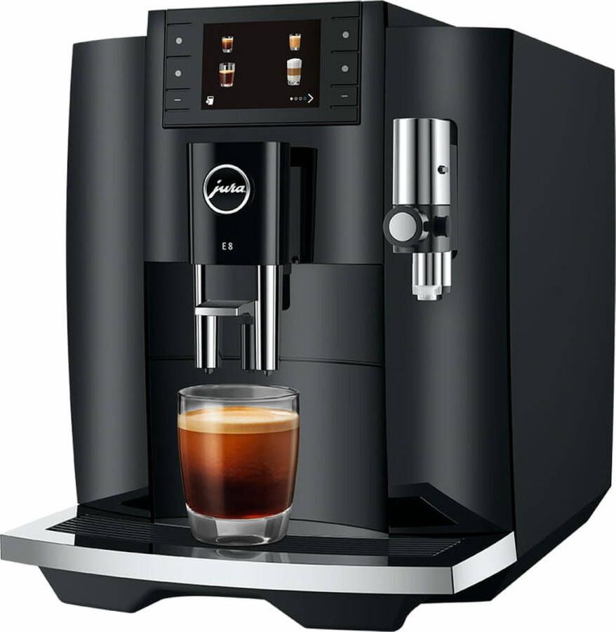 JURA E8 Volautomatische espressomachine Piano Black EC