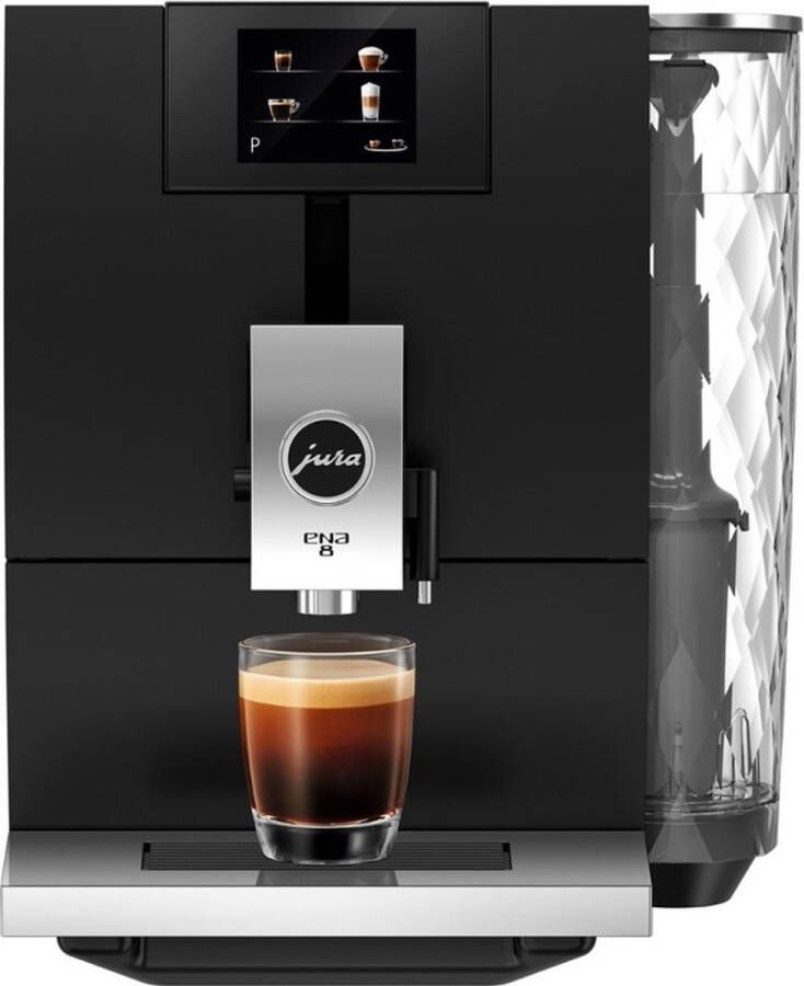 Jura Espresso ENA8 Touch Full Metropolitan Zwart | Espressomachines | Keuken&Koken Koffie&Ontbijt | 7610917154937