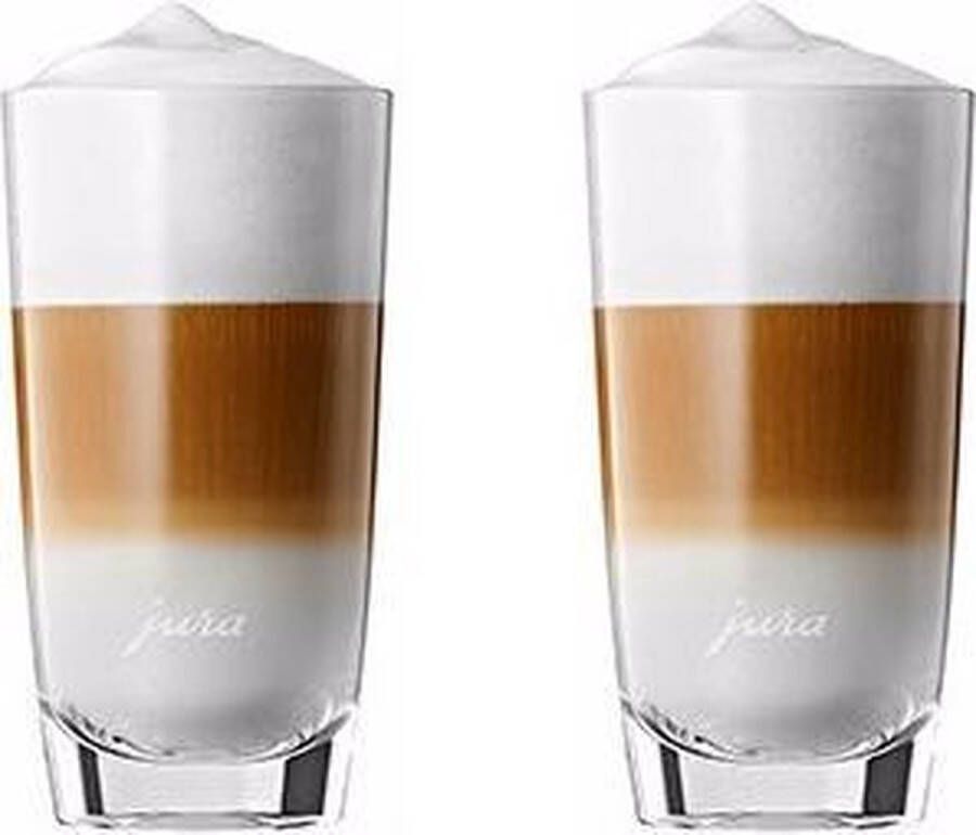 Jura latte macchiato glas 135mm (2 stuks)