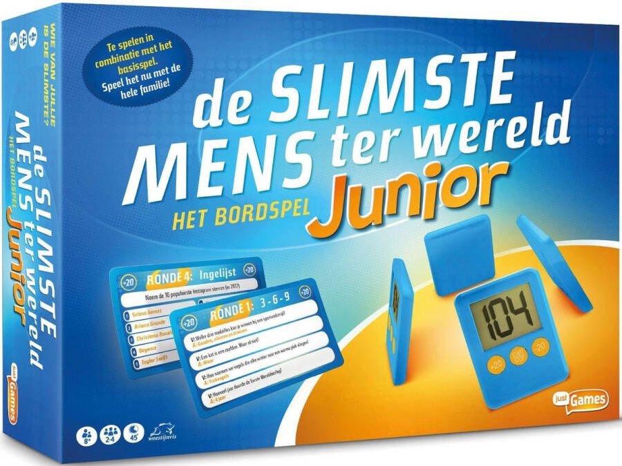 Just Games De Slimste Mens Ter Wereld Junior Kinderspel