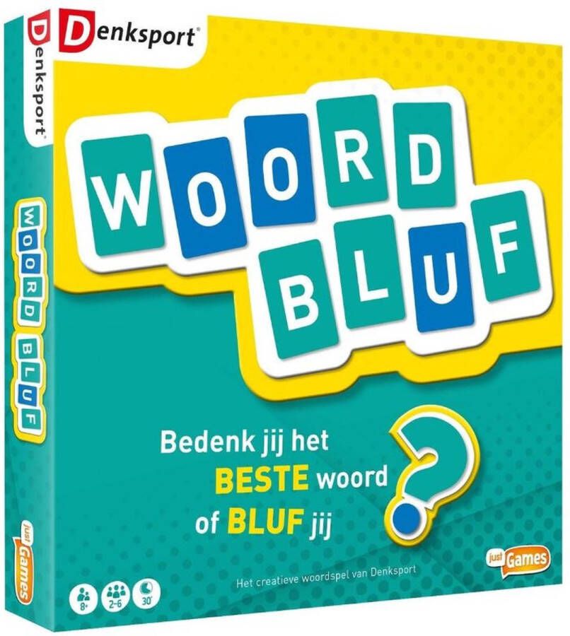 Just Games Woordbluf creatief woordspel taalspel kaartspel