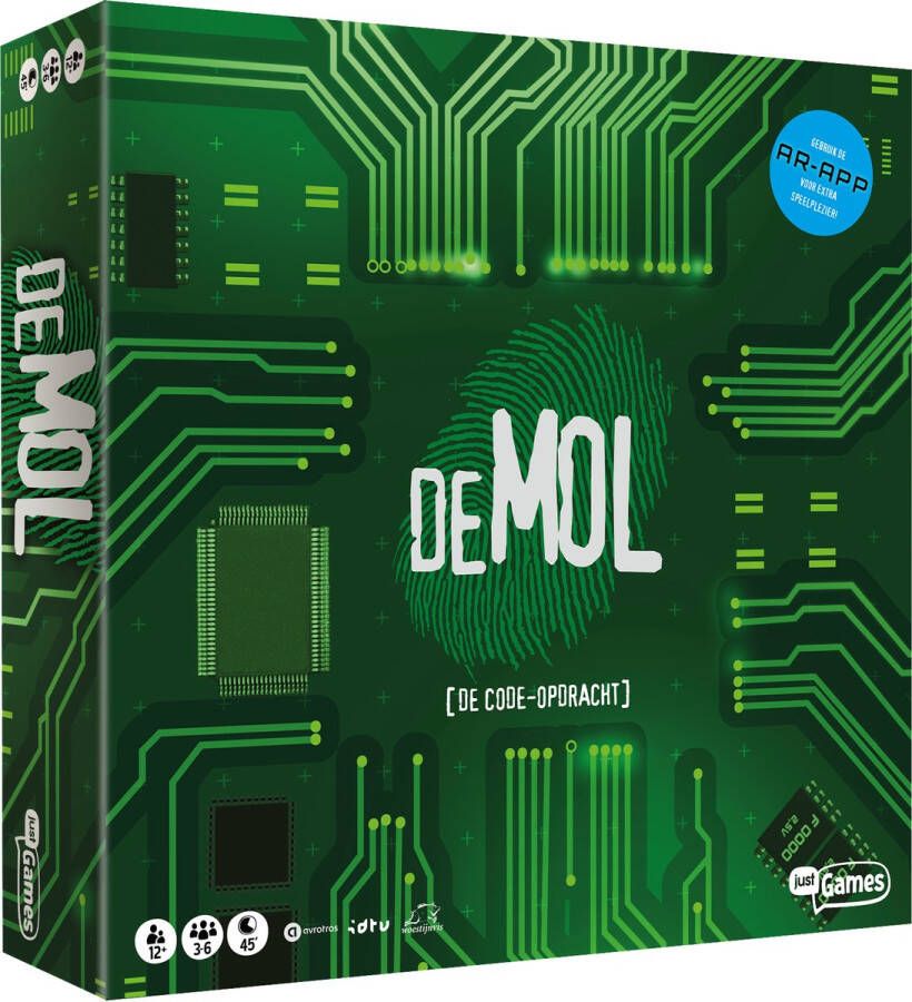 Just Games bordspel Wie is de Mol De Code-opdracht (NL)