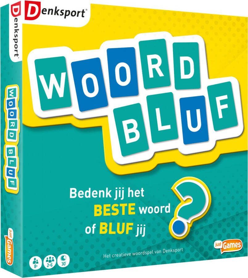 Just Games Woordbluf creatief woordspel taalspel kaartspel