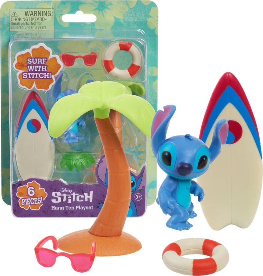 Just Play Disney Stitch Hang Ten Speelset