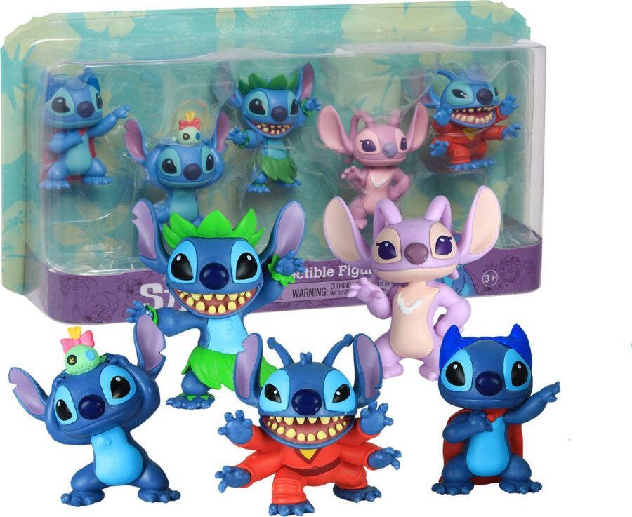 Just Play Disney Stitch Set van 5 Speelfiguren