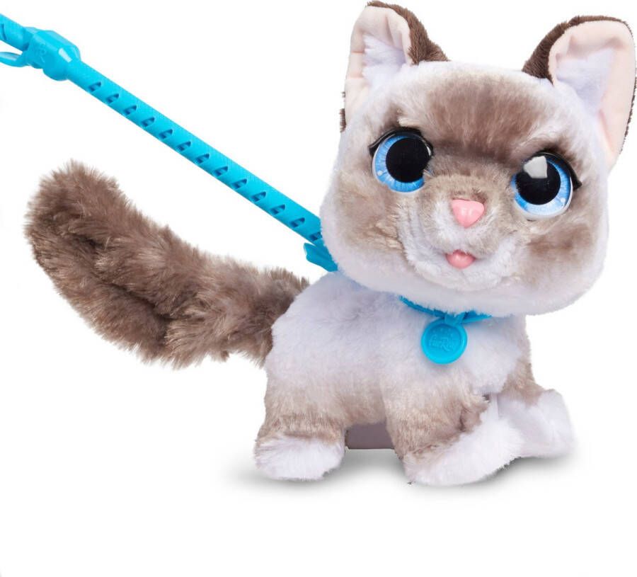 FurReal Friends Interactief speelgoed Groot wandelend katje 23 cm Interactief dier met riem