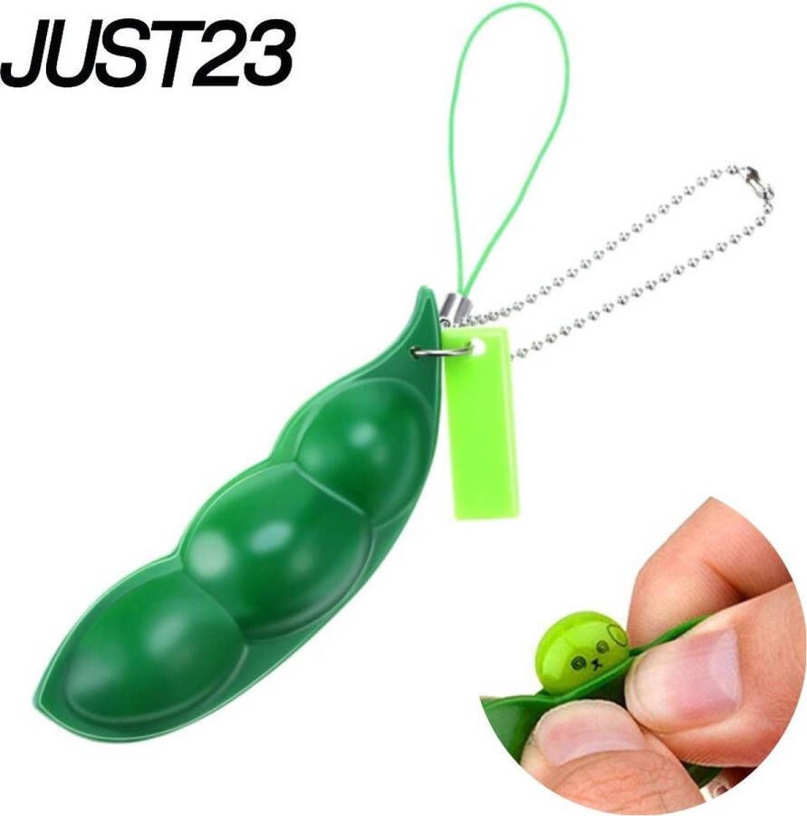 JUST23 Pea popper Fidget toys Pop it Pea popper fidget Groen 2 + 1 gratis