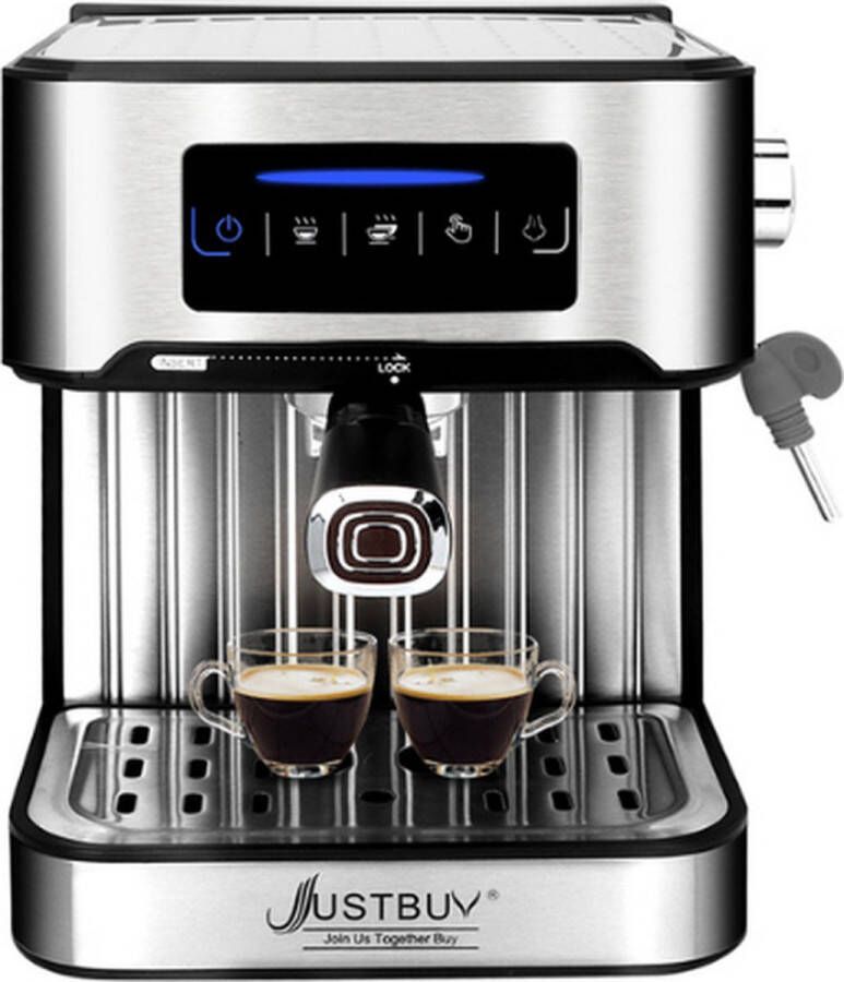 JustBuy espressomachine espressomachines espressomachine filterkoffie espressomachine handmatig espresso maker koffiezetapparaat