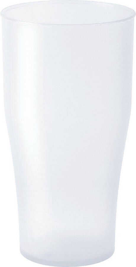 Juypal Hogar Juypal longdrink glas 4x wit kunststof 450 ml herbruikbaar Drinkglazen