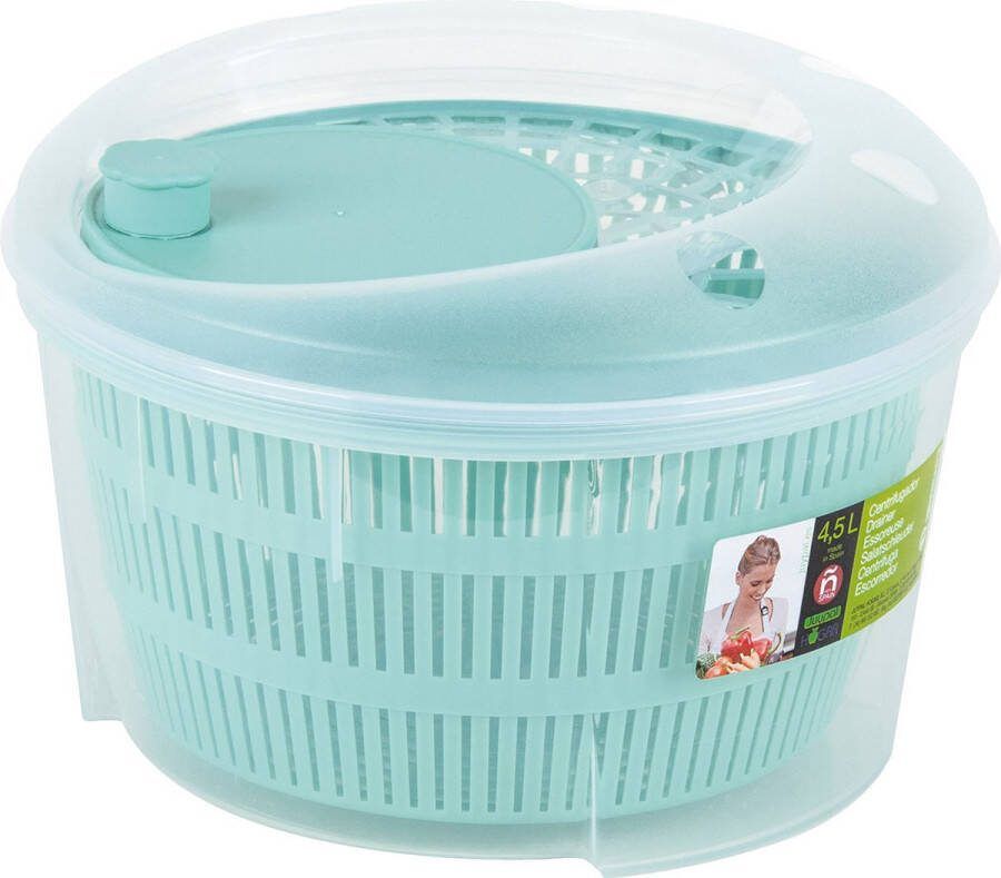 Juypal Hogar Juypal Slacentrifuge slazwierder groen kunststof 4 5 liter D24 5 x H16 Slacentrifuge