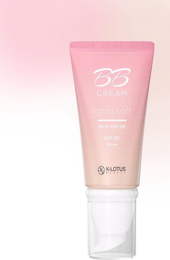 K-Lotus Light & Soft SPF 50 Dunne Textuur Licht Dekkende BB Crème Natuurlijke Glans en Perfecte Huid