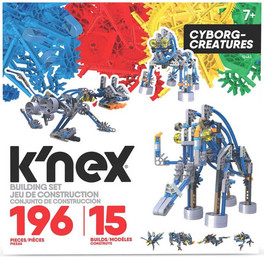 K NEX K'nex Classics CYBORG Machines en Beesten 196 stukjes 15 modellen