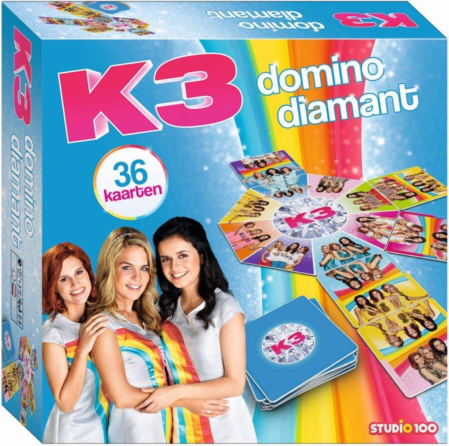 K3 Spel Domino Diamant 2 tot 6 spelers