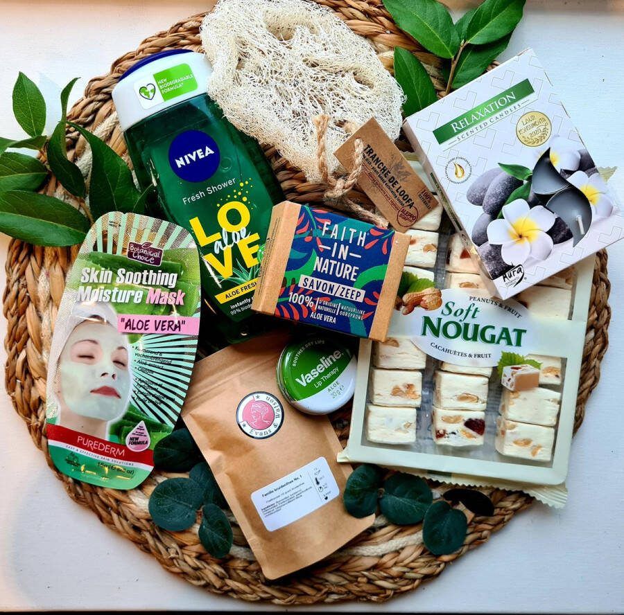 Kadootjethuis.nl Opkikkerbox met Aloë vera- opkikkertje brievenbus met verzorgende en