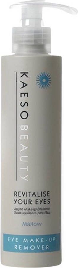 KAESO BEAUTY Revitalise Your Eyes Eye Make Up Remover 195 ml 554065 Gezichtsreinigingsmiddel Make-up remover Make-up verwijderen Make up verwijderaar Makeup verwijderaar lotion