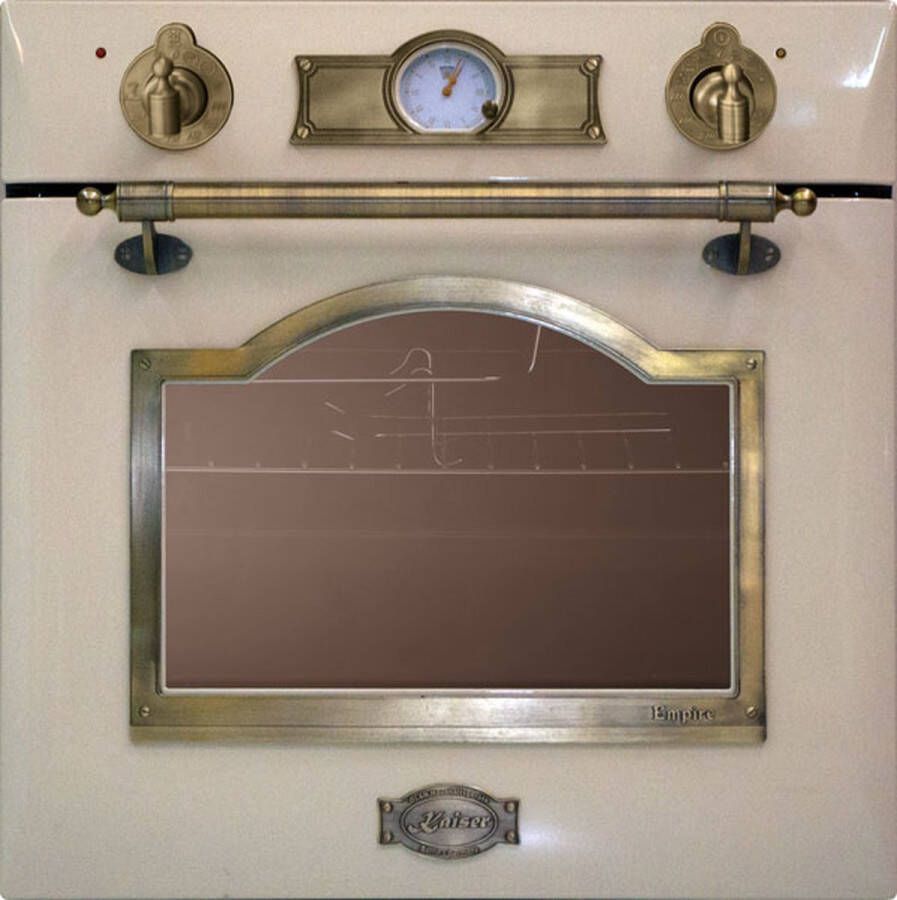 Kaiser Inbouwoven EG 6345 ElfEm met enkele telescoopgeleider retro gasfornuis 67L zelfvoorzienend