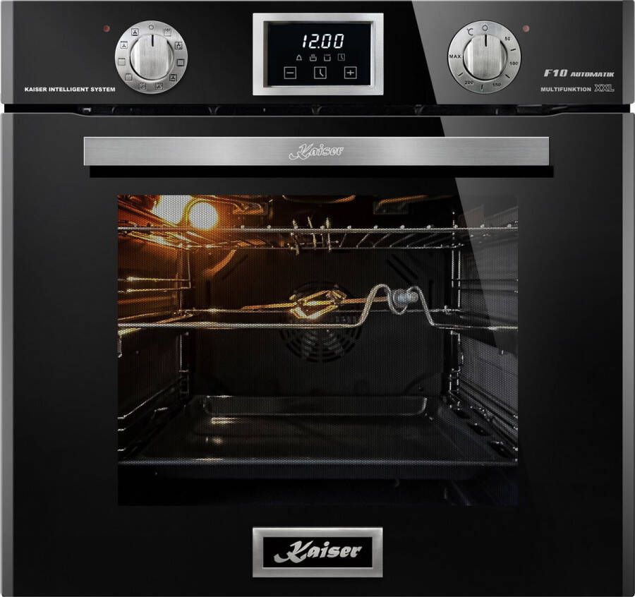 Kaiser Inbouwoven EH 6326 Sp met 1-voudige telescoopgeleider elektrische oven autonoom 79L inbouwoven 10 functies
