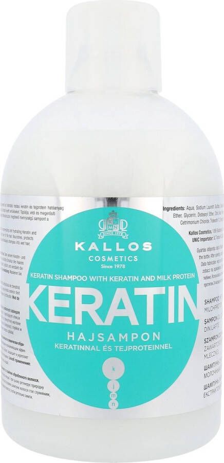 The Senses KJMN Keratine Shampoo voor droog en breekbaar haar 1000ml