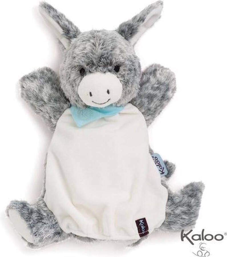 Kaloo Les Amis Ezel Régliss Handpop (23 Cm) Gemaakt Van Microvelours Voor Een Super Zacht Effect De Poppenfunctie Vermaakt Baby En Maakt Een Interactief Spel Tussen Baby En Ouders Mogelijk