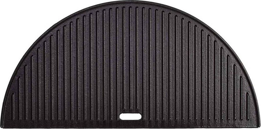 Kamado Joe Half Moon Cast Iron Reversible Griddle Big Joe