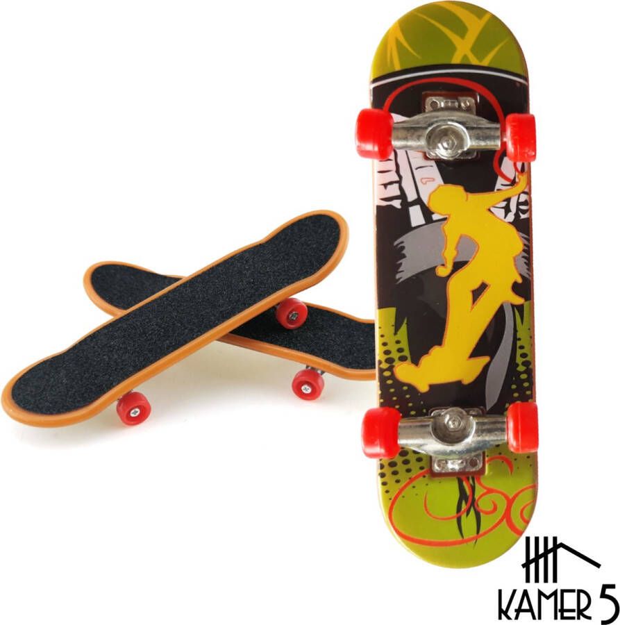 Kamer 5 Vinger Skateboard PRO Aluminium Mini Skateboard Fingerboard Vingerboard Outline