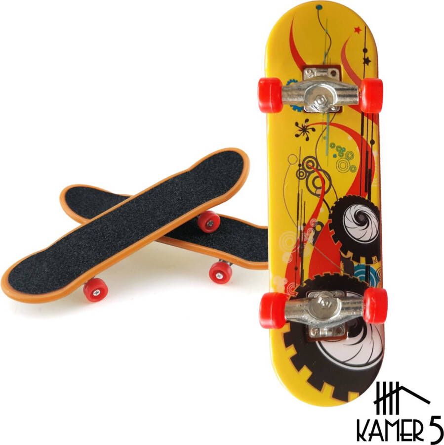 Kamer 5 Vinger Skateboard PRO Aluminium Mini Skateboard Fingerboard Vingerboard Wheely