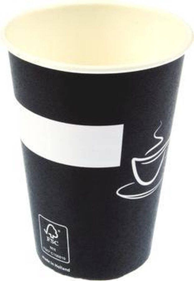 Kangaro drinkbeker Eco 180cc doos 2500 stuks (25x100) FSC MIX koffiebeker K-157001