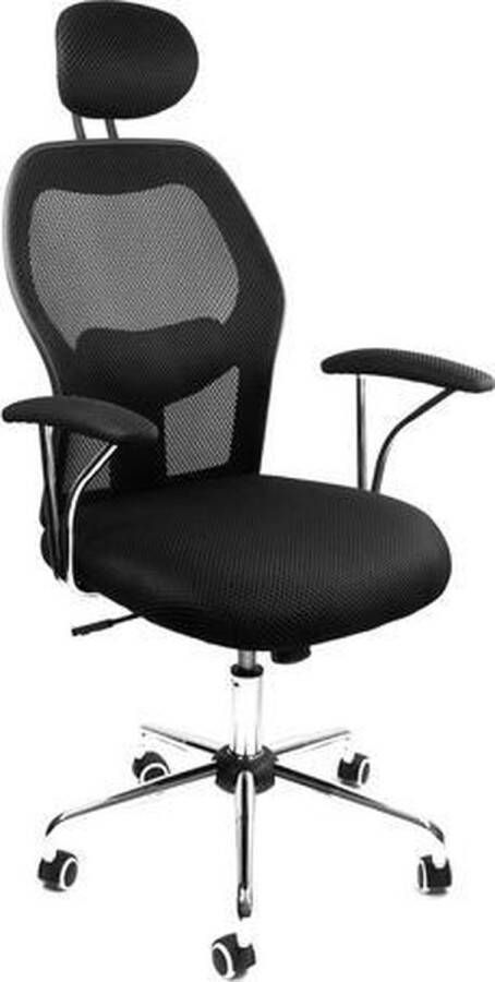 Kangaro Moderne bureaustoel in hoogte verstelbaar in zwarte uitvoering K 850050