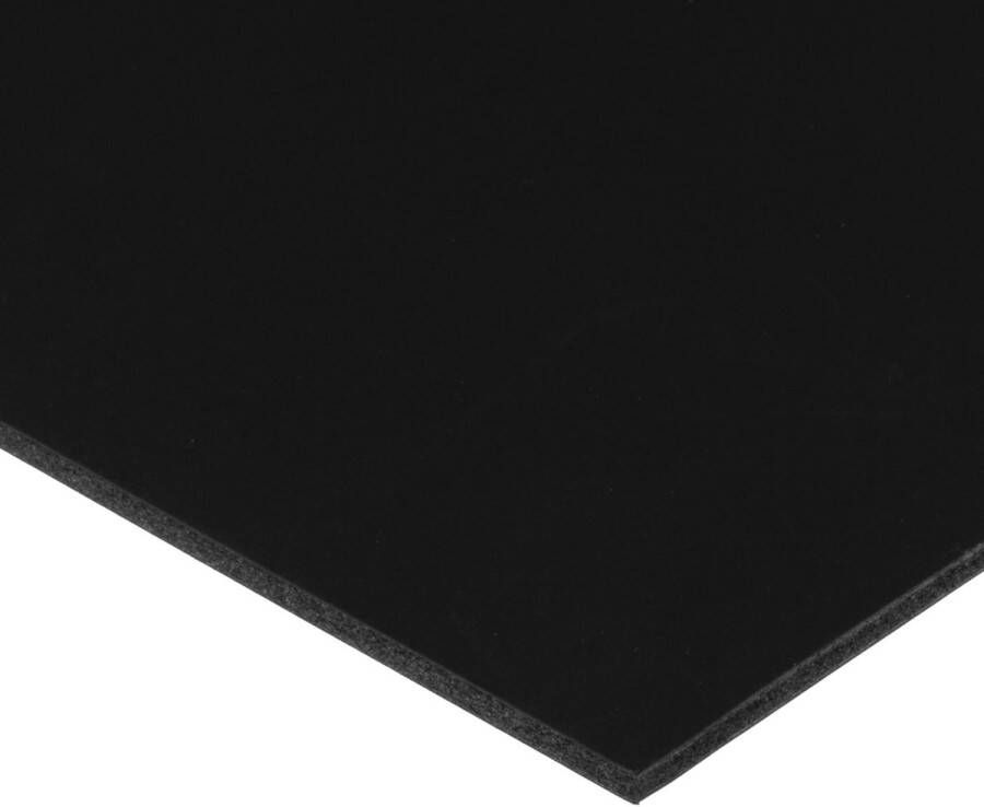 Kangaro foamboard 50 x 70cm 3mm zwart doos van 15 stuks K-0073-105