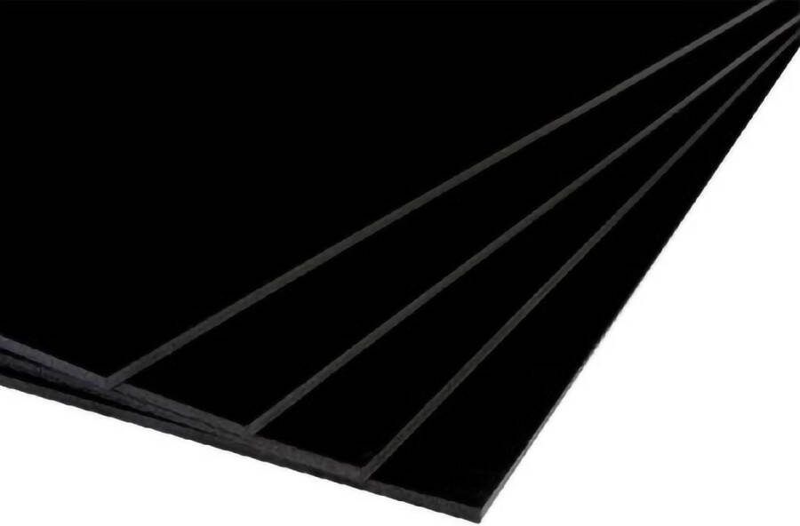 Kangaro foamboard 50 x 70cm 5mm zwart doos van 15 stuks K-0075-105