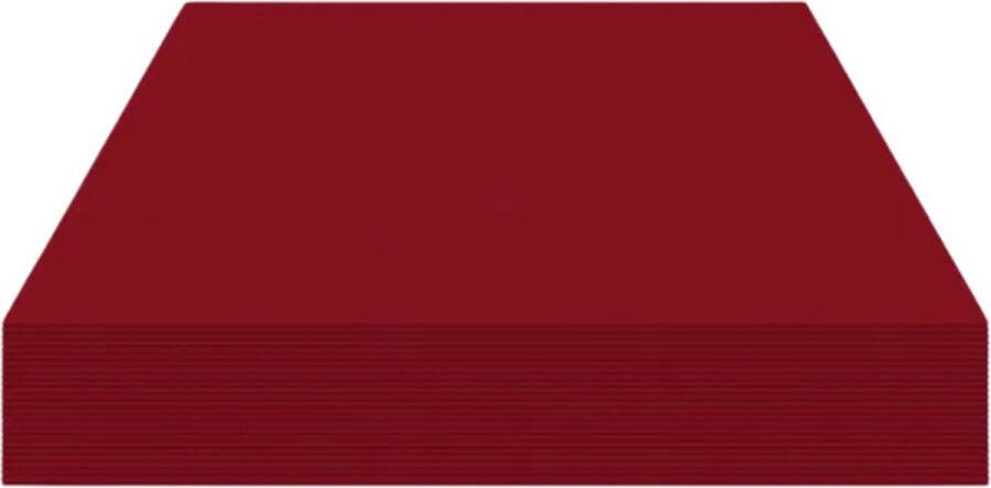 Kangaro fotokarton 50x70cm 300 gram donkerrood pak 25 vel K-0045-522