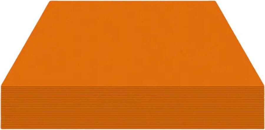 Kangaro fotokarton 50x70cm 300 gram oranje pak 25 vel K-0045-540