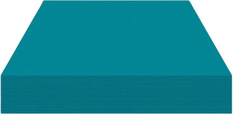 Kangaro fotokarton 50x70cm 300 gram turquoise pak 25 vel K-0045-538