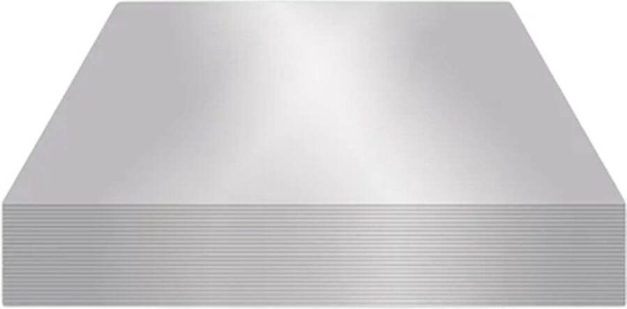 Kangaro fotokarton 50x70cm 300 gram zilver zijdeglans pak 25 vel K-0045-561