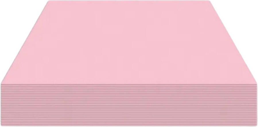Kangaro Fotokarton roze 50x70cm 300gr pak 25 vel