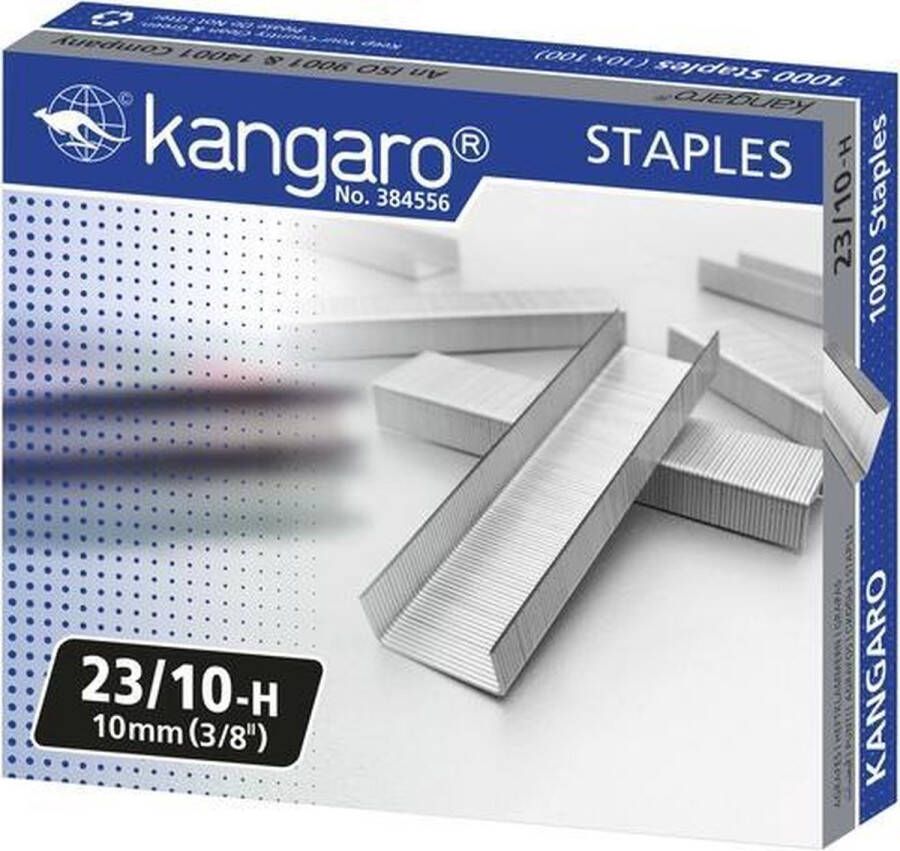 Kangaro nietjes 23 10 mm 50 vel 1000 stuks K-7523103