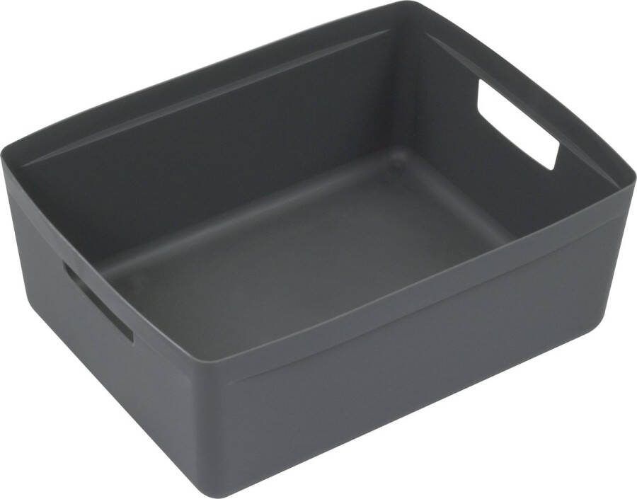 Kangaro opbergbox 20 liter PP antraciet K-670132