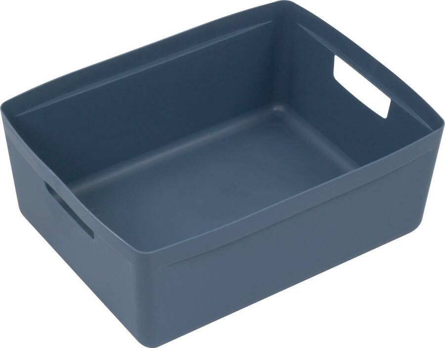 Kangaro opbergbox 20 liter PP blauw K-670134