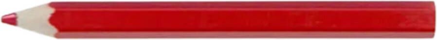 Kangaro Stem bureaupotlood rood rode kern 6 kantig en 85 mm lang met geslepen punt
