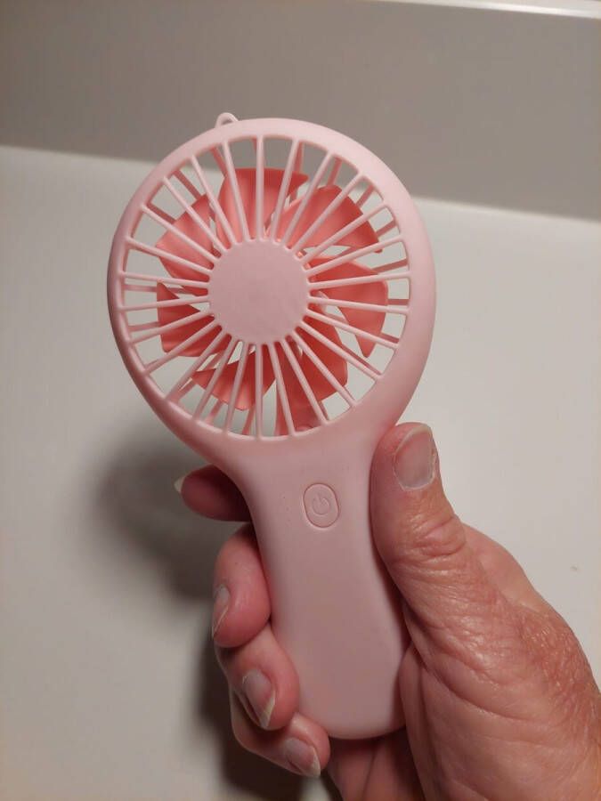 Kankeirr Ventilator Pocket ( Draagbaar ) met telefoonhouder Roze