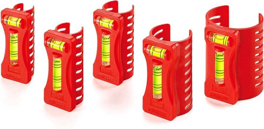 Kapro pijp waterpas -buis Set bevat 5 stuks