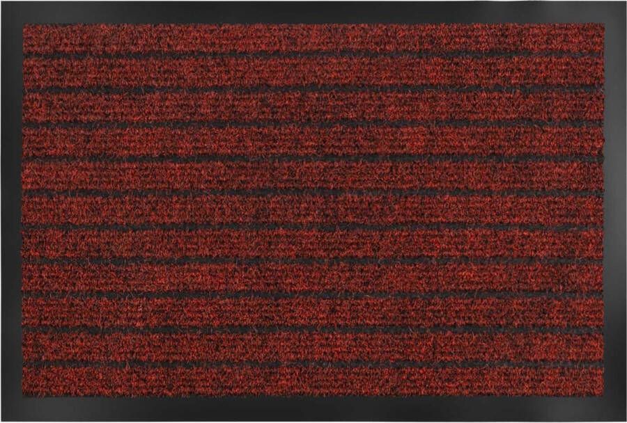 Karat Deurmat Dura Droogloopmat Rood 100 x 120 cm