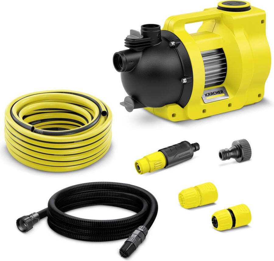 Kärcher BP 4.500 Garden Set Plus bewateringspomp Wateropbrengst 4.500 l u Opvoerhoogte 36 m Aanzuighoogte 8 m